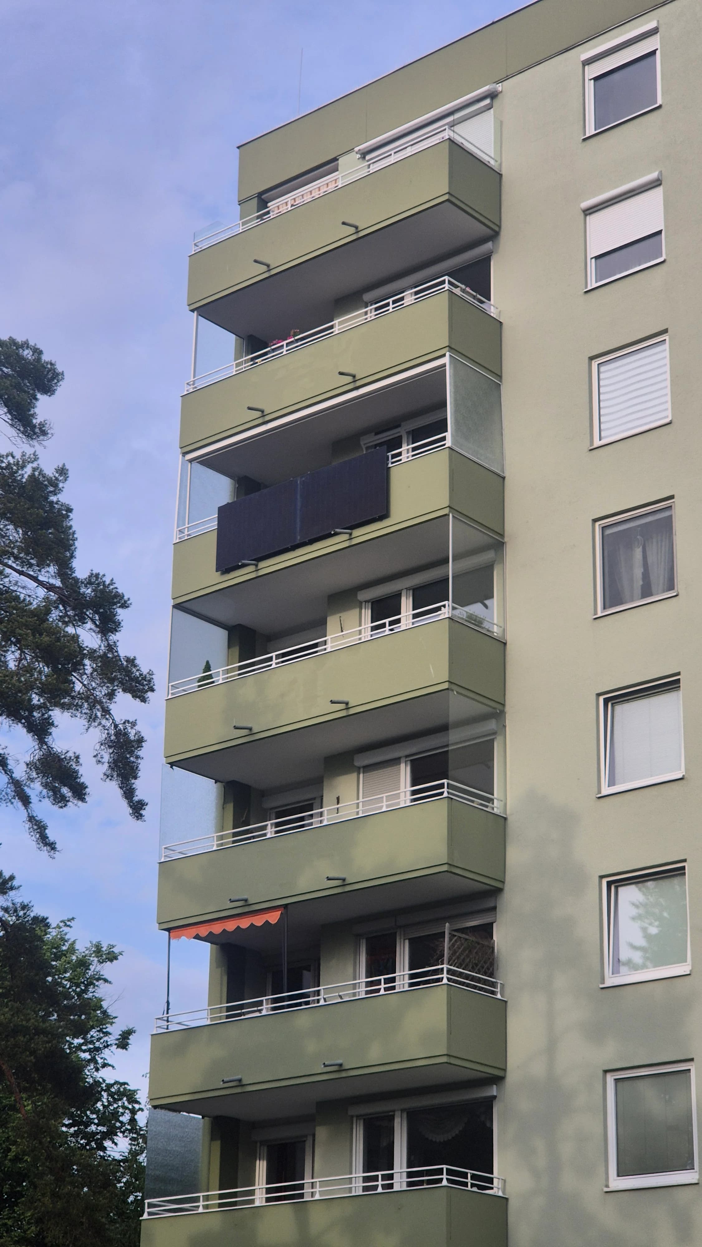 Betonbalkon Projekt 4 Außenansicht