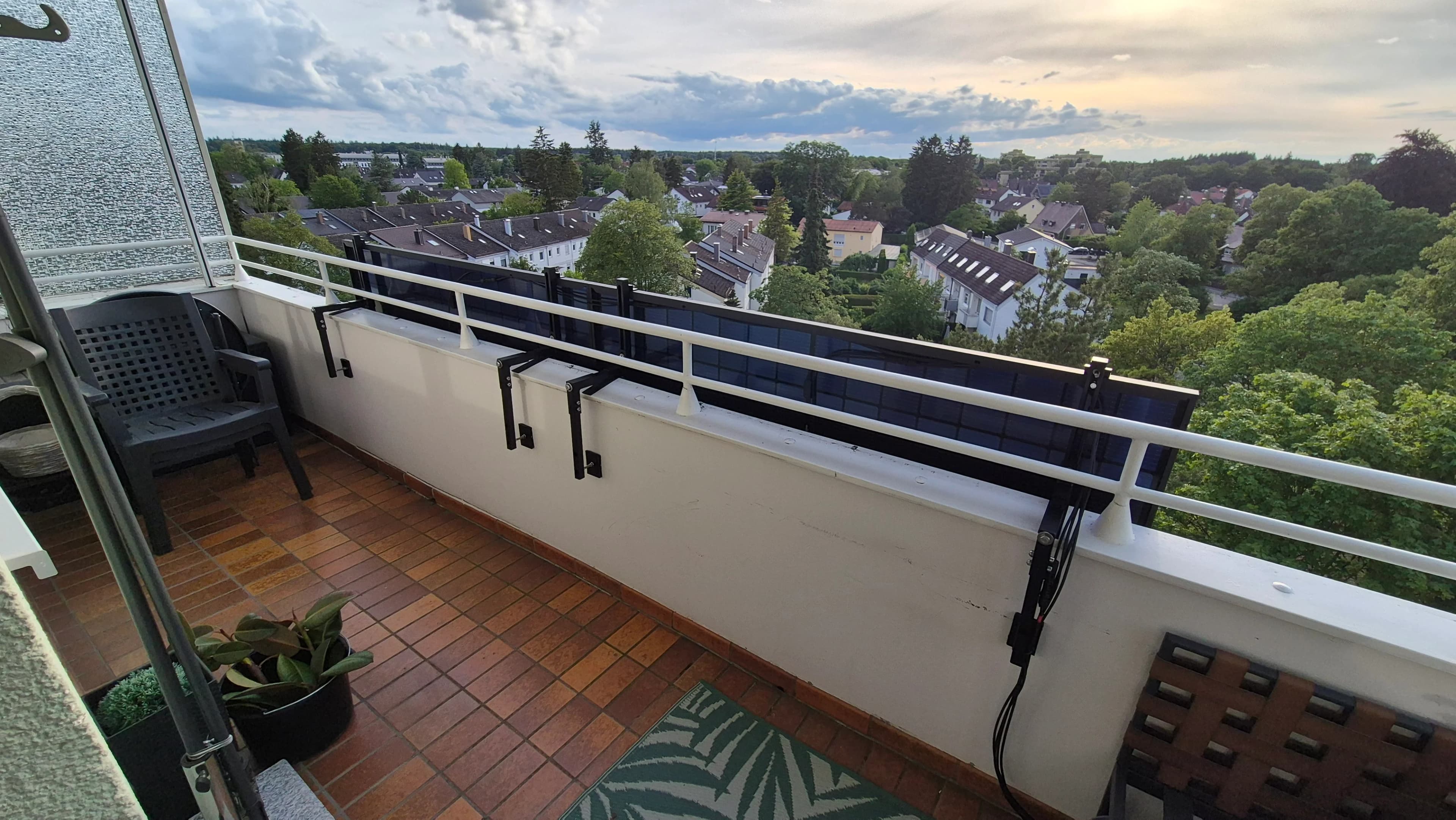 Betonbalkon Projekt 4 Innenansicht