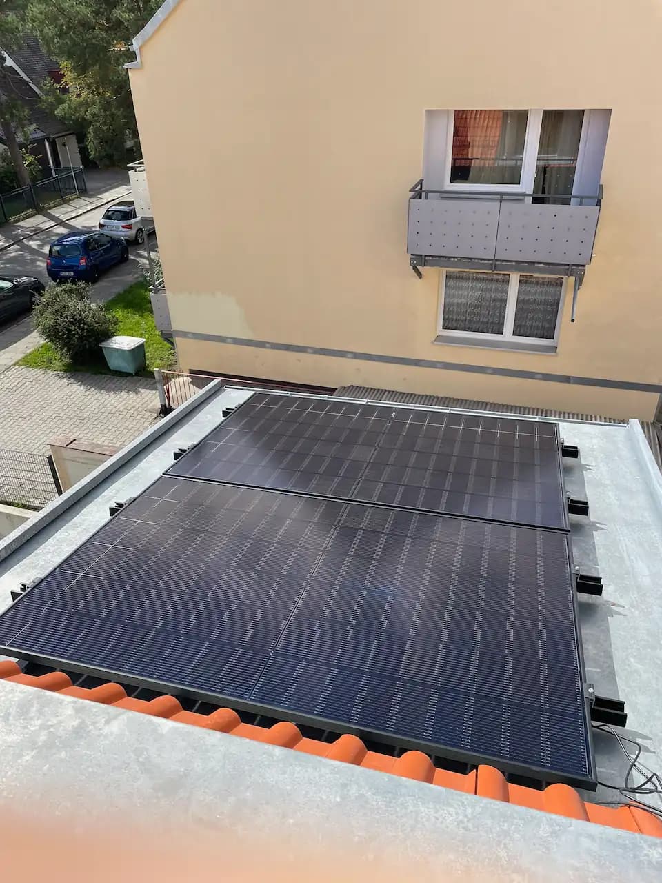 Falzdach Projekt 2 Draufsicht