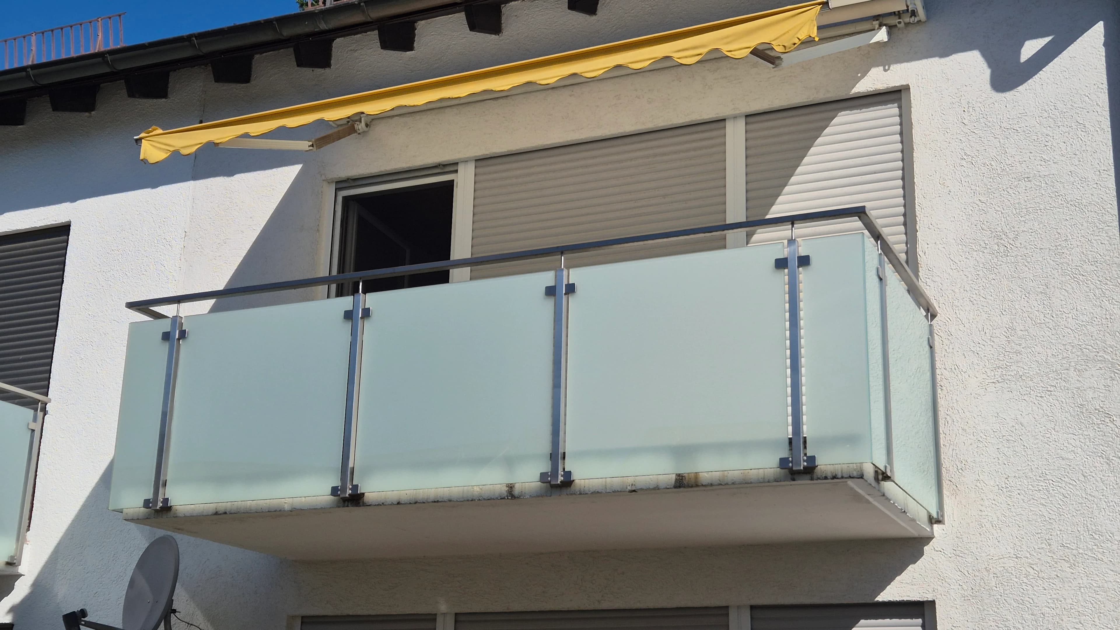 Glasbalkon Projekt 2 Vorher