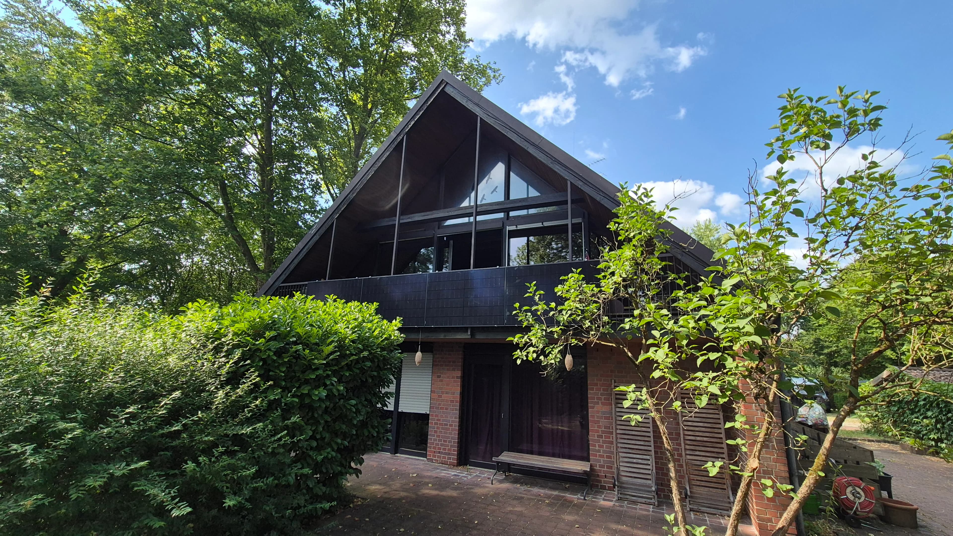Holzbalkon Projekt 3 Vorderansicht